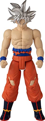 BANDAI - Dragon Ball Super - Goku Ultra Instinkt - Limit Breaker Figur 30 cm - Offizielle Dragon Ball Lizenz - Große Gelenkige Goku Ultra Instinct Figur - Spielzeug für Kinder ab 4 Jahren - 36734 von BANDAI