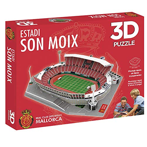 Eleven Force 13385 Estadio de National Soccer Club Son Moix 3D-Puzzle Stadion von BANDAI