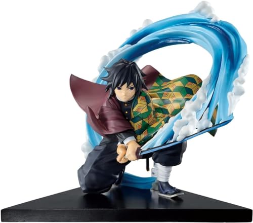 Banpresto 196938 Figur Demon Slayer Giyu Tomioka, Unbreakable Heart and Sword Ichibansho, 10 cm, Mehrfarbig, 6,3 Zoll (Packung mit 1), BAS17659 von BANDAI