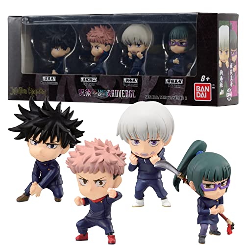 Jujutsu Kaisen ADVERGE Figure Box Set: Megumi Fushiguro, Yuji Itadori, Toge Inumaki, Maki Zenin von BANDAI NAMCO Entertainment Germany