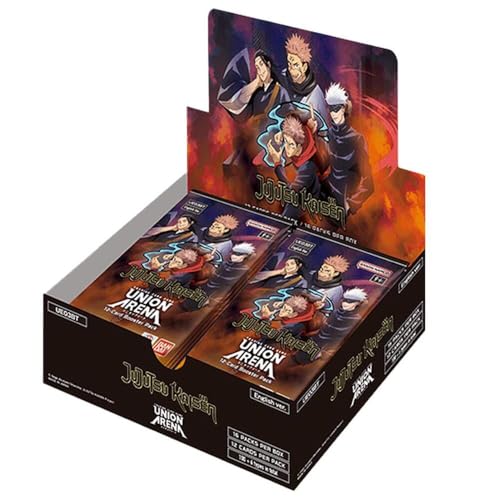 Jujutsu Kaisen UE03BT Booster-Box, 16 Packungen, englisches Sammelkartenspiel von BANDAI