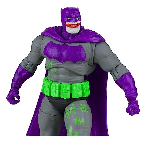 McFarlane Toys DC Multiverse Batman (Dark Knight Return)(Jokerized)(Gold Label) 18 cm von BANDAI