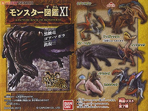 Monster Hunter Monster Guide XI one random figure Aprox 2" von BANDAI