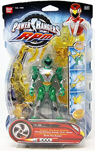 Power Rangers RPM - Auxiliary Trax Green Shark Guardian von BANDAI