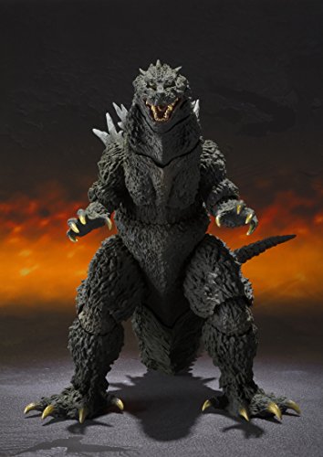 TAMASHII NATIONS S.H.MonsterArts Schwarz Dinosaur Godzilla 2000 Millennium Special Color Version Glänzend Aktionsfigur von TAMASHII NATIONS