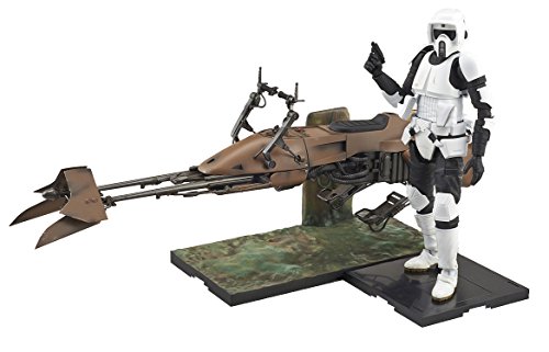 Star Wars 1/12 Scout Trooper and Speeder Bike (Japan Import) by Bandai von BANDAI