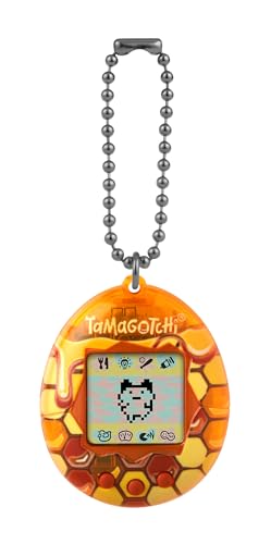 Bandai 42977 Virtuelles Haustier, Original Pure Honey, Mehrfarbig, nährt, trainiert und kreiert Schleifen mit Ihrem virtuellen Freund, elektronisches Spielzeug für Kinder ab 8 Jahren von TAMAGOTCHI