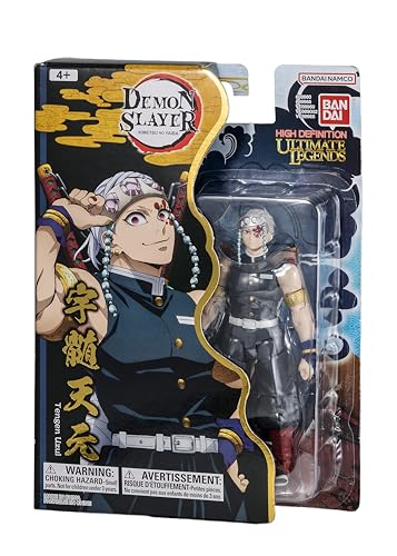 Bandai - Ultimate Legends HD - Demon Slayer Actionfigur 12 cm - Uzui Tengen - Offizielle Demon Slayer Lizenz - Gelenkige Uzui Figur - Spielzeug für Kinder ab 4 Jahren - VE88965 von BANDAI