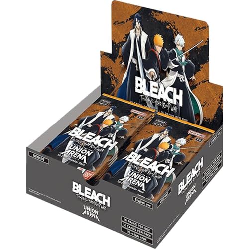 Union Arena English TCG: Bleach Thousand-Year Blood War UE01BT 1. Edition Booster-Box, 16 Packungen von BANDAI