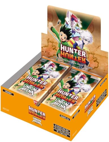 Union Arena English TCG: Hunter X Hunter UE02BT 1. Edition Booster-Box, 16 Packungen von BANDAI