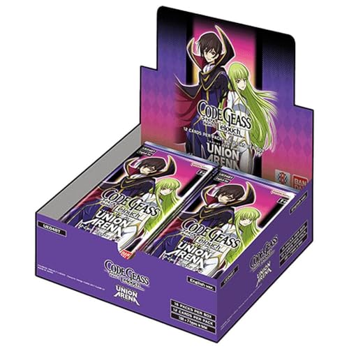 BANDAI Union Arena Kartenspiel Booster Pack Code Geass: Lelouch of The Rebellion (UE04BT) - 1 Stück von BANDAI