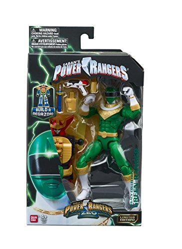 pawa-renzya-・zio regasi-korekusyon 6 Actionfiguren guri-nrenzya-/Power Rangers Zeo 2017 Legacy Collection Green Ranger US von Bandai Super of Corps o-renzya- [Parallelimport Ware] von BANDAI