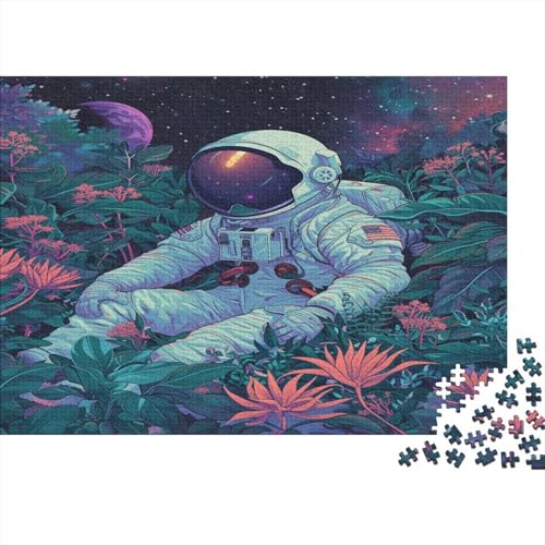 Astronaut Puzzle 1000 Teile Erwachsene Puzzles Für Erwachsene Klassische Puzzles 1000 Teile Erwachsene Puzzlespiel Schwer Pädagogisches Spielzeug Erwachsene Kinder Puzzel 1000pcs (75x50cm) von BANEUBBDE