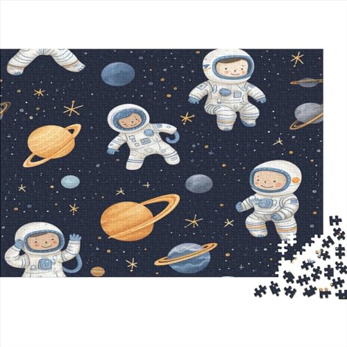 Astronaut Puzzle 1000 Teile Erwachsener Kniffel Spaß Für Die Ganze Familie - Abwechslungsreiche 1000 Puzzleteilige Motive Puzzle Erwachsene, Puzzel 1000pcs (75x50cm) von BANEUBBDE