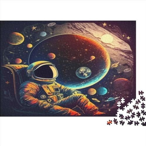 Astronaut Puzzlespiel 1000 Teile, Puzzle Erwachsene 1000 Teile, Impossible Puzzle GesKükenlichkeitsspiel Für Die Ganze Familie, Puzzle Erwachsene 1000 Teile Puzzel 1000pcs (75x50cm) von BANEUBBDE