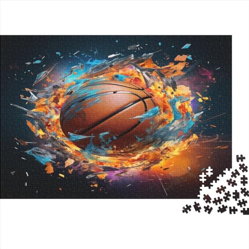 Basketball 1000 Teile Puzzle Für Erwachsene, Hochwertige Recycelbare MateriAußerirdische Und Druck Puzzlespiel, Familienspiel, Geschenk Für Liebhaber Oder Freunde Puzzel 1000pcs (75x50cm) von BANEUBBDE