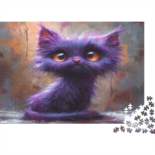 Cute Kat 1000 Stück Puzzle Für Erwachsene 1000 Stück Puzzle Für Erwachsene-Crazy Süßigkeiten-1000 Stück Puzzle Große Puzzles Kinder Lernspiel Spielzeug Geschenk Puzzel 1000pcs (75x50c von BANEUBBDE