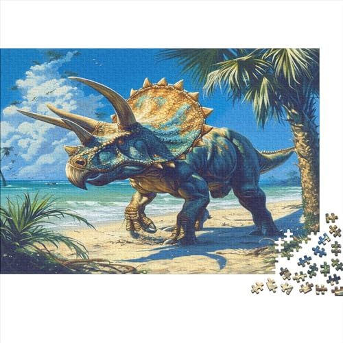 Dinosaurier Puzzle 1000 Teile Für Erwachsene Und Kinder Ab 14 Jahrenfür Stressabbauer Puzzlespiel Erwachsenen Puzzlespiel Puzzel 1000pcs (75x50cm) von BANEUBBDE