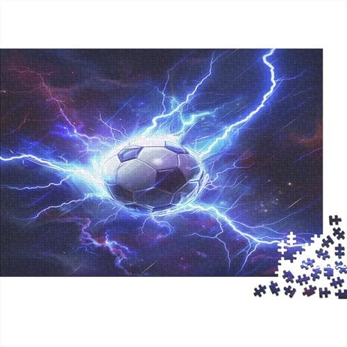 Fußball Puzzle 1000 Teile, Erwachsene, Klassische Puzzle, Impossible Puzzle,GesKükenlichkeitsspiel Für Die Ganze Familie Erwachsenenpuzzle Ab 14 Jahren Puzzel 1000pcs (75x50cm) von BANEUBBDE