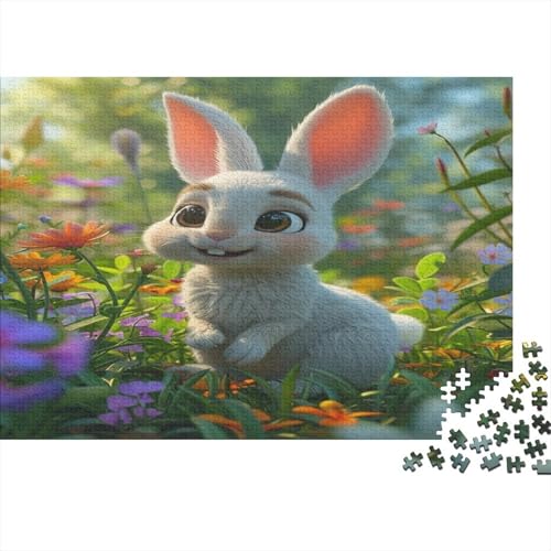 Kaninchen Puzzle 1000 Teile - Puzzle Für Erwachsene, Puzzle, Puzzlespiel Erwachsenen Puzzlespiel Puzzel 1000pcs (75x50cm) von BANEUBBDE