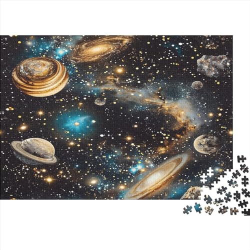 Kosmische Planeten Puzzle 1000 Teile, Erwachsene, Klassische Puzzle, Impossible Puzzle,GesKükenlichkeitsspiel Für Die Ganze Familie Erwachsenenpuzzle Ab 14 Jahren Puzzel 1000pcs (75x50cm) von BANEUBBDE