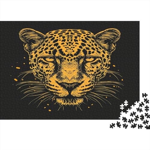 Leopard Puzzle 1000 Teile, Erwachsene, Klassische Puzzle, Impossible Puzzle,GesKükenlichkeitsspiel Für Die Ganze Familie Erwachsenenpuzzle Ab 14 Jahren Puzzel 1000pcs (75x50cm) von BANEUBBDE