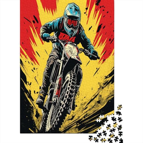 Motorrad 1000 Stück Puzzle Für Erwachsene 1000 Stück Puzzle Für Erwachsene-Crazy Süßigkeiten-1000 Stück Puzzle Große Puzzles Kinder Lernspiel Spielzeug Geschenk Puzzel 1000pcs (75x5 von BANEUBBDE