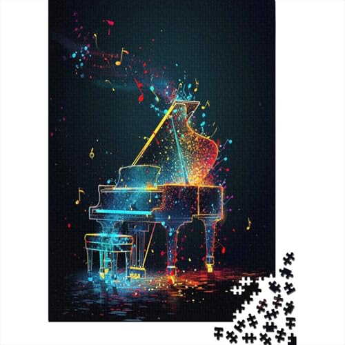 Musiknotation Puzzle 1000 Teile Puzzle Für Erwachsene Und Kinder Ab 14 Jahren Puzzel 1000pcs (75x50cm) von BANEUBBDE