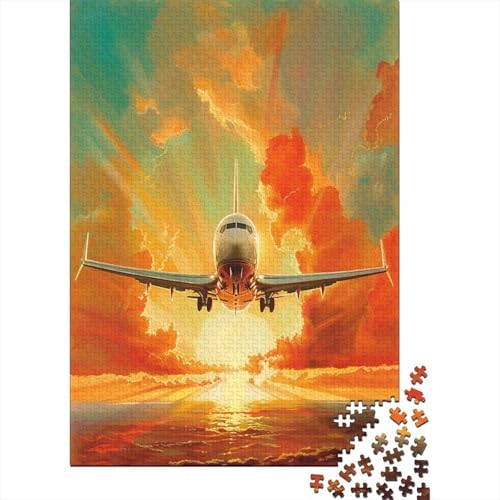 Passenger Luftfahrzeuge Puzzle 1000 Teile Für Erwachsene Und Kinder Ab 14 Jahrenfür Stressabbauer Puzzlespiel Erwachsenen Puzzlespiel Puzzel 1000pcs (75x50cm) von BANEUBBDE