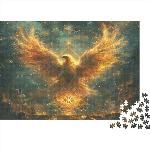 Phoenix Puzzle 1000 Teile Erwachsene Puzzles Für Erwachsene Klassische Puzzles 1000 Teile Erwachsene Puzzlespiel Schwer Pädagogisches Spielzeug Erwachsene Kinder Puzzel 1000pcs (75x50cm) von BANEUBBDE