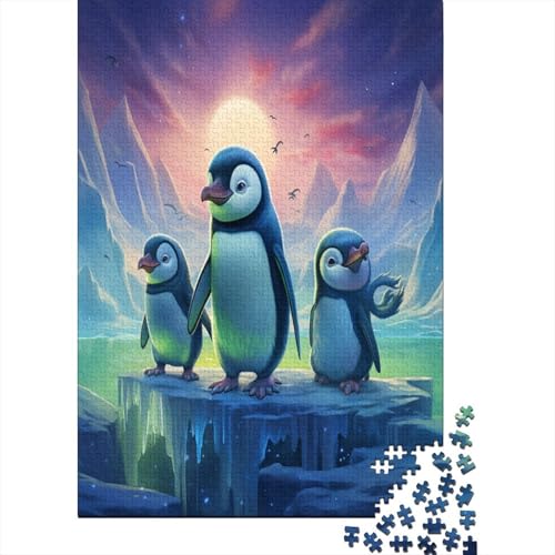 Pinguin 1000 Stück Puzzle Für Erwachsene 1000 Stück Puzzle Für Erwachsene-Crazy Süßigkeiten-1000 Stück Puzzle Große Puzzles Kinder Lernspiel Spielzeug Geschenk Puzzel 1000pcs (75x50cm von BANEUBBDE