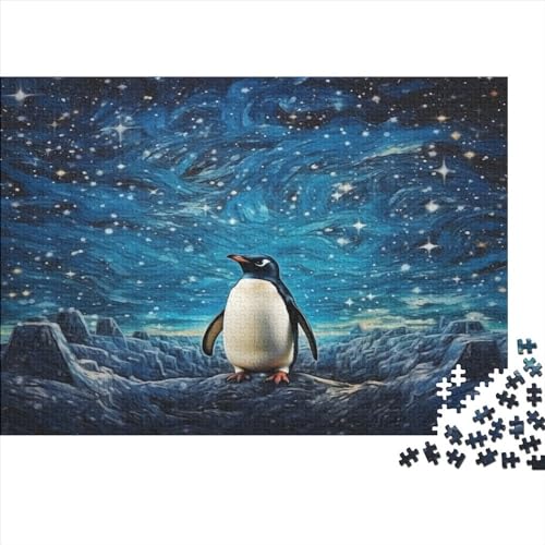 Pinguin Puzzle 1000 Teile Erwachsene Puzzles Für Erwachsene Klassische Puzzles 1000 Teile Erwachsene Puzzlespiel Schwer Pädagogisches Spielzeug Erwachsene Kinder Puzzel 1000pcs (75x50cm) von BANEUBBDE