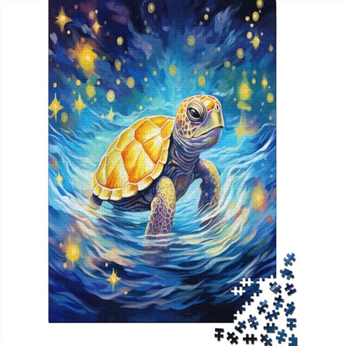 Schildkröte Puzzle 1000 Teile - Puzzle Für Erwachsene, Puzzle, Puzzlespiel Erwachsenen Puzzlespiel Puzzel 1000pcs (75x50cm) von BANEUBBDE