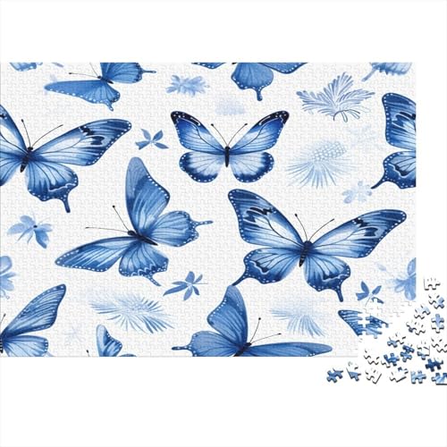 Schmetterling 1000 Teile Puzzle, Puzzles Für Erwachsene, 1000 Teile Puzzlespiel Für Jugendliche & Erwachsene Puzzlespiel Puzzel 1000pcs (75x50cm) von BANEUBBDE