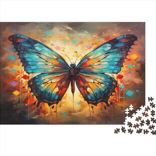 Schmetterling Puzzle 1000 Teile Für Erwachsene Und Kinder Ab 14 Jahren Für Stressabbauer Puzzel 1000pcs (75x50cm) von BANEUBBDE