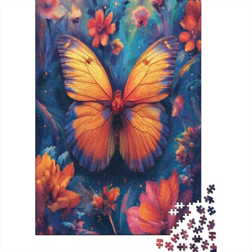 Schmetterling Puzzle 1000 Teile Für Erwachsene Und Kinder Ab 14 Jahren Für Stressabbauer Puzzel 1000pcs (75x50cm) von BANEUBBDE