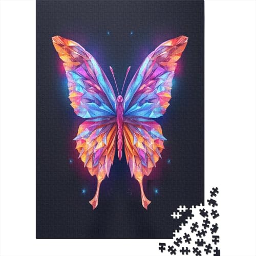 Schmetterling Puzzlespiel 1000 Teile Puzzles Für Erwachsene Lernspiel Herausforderung Spielzeug 1000 Teile Puzzles Für Erwachsene Kinder Erwachsenen Puzzlespiel Puzzel 1000pcs (75x50cm) von BANEUBBDE