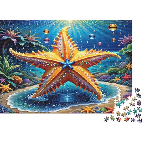 Stern 1000 Stück Puzzles Für Erwachsene Teenager Stress Abbauen Familien-Puzzlespiel 1000-teiliges Puzzle Kinder Lernspiel Spielzeug Geschenk Puzzel 1000pcs (75x50cm) von BANEUBBDE