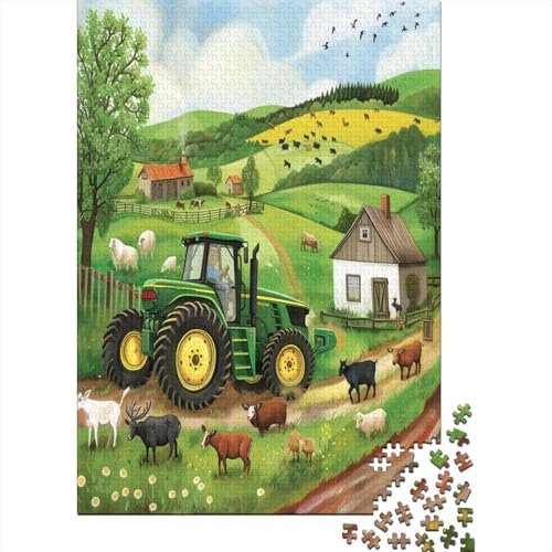 Zugmaschine Puzzle 1000 Teile Puzzle Für Erwachsene Und Kinder Ab 14 Jahren,Puzzlespiel Erwachsenen Puzzlespiel Puzzel 1000pcs (75x50cm) von BANEUBBDE