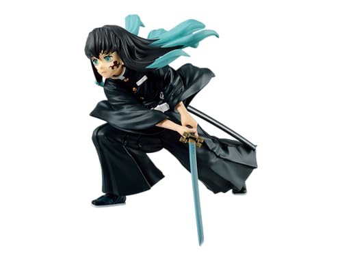 BANPRESTO Muichiro Tokito Demon Slayer: Kimetsu No Yaiba, Vibration Stars, 10 cm, Mehrfarbig BP88152 von Banpresto