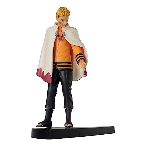 BANPRESTO Figur Statue Uzumaki Naruto Hokage 20th Anniversary BAN19134 - Höhe 16cm - Mehrfarbig von Banpresto