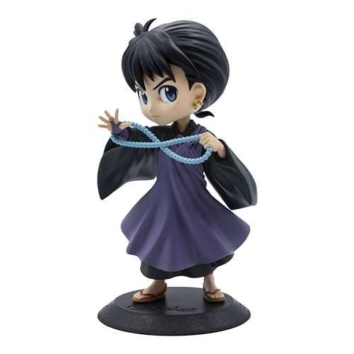 BANPRESTO Q Posket Figur Miroku Inuyasha, 14 cm, Mehrfarbig BP88123 von Banpresto