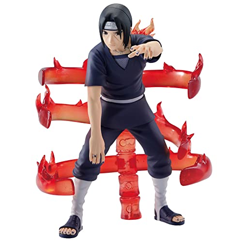 BANPRESTO Uchiha Itachi Naruto Shippuden, Effectreme, 14 cm, Mehrfarbig BP88137 von Banpresto