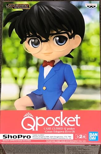 Banpresto Figur Edogawa Detective Conan Q Posket Ver.B 13 cm von Banpresto