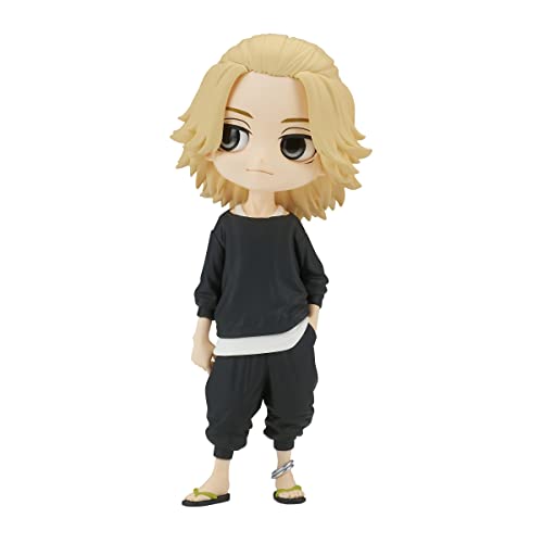 BANPRESTO Figur Q Posket Manjiro Sano Tokyo Revengers, Plain Clothesver (Ver.A), 14 cm, Mehrfarbig BP88147 von Banpresto