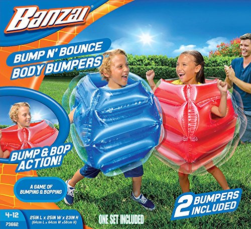 Banzai LYSB01B1X3USS-TOYS Garden Toy Bump n Bounce Body 2 Bumpers Included by von BANZAI