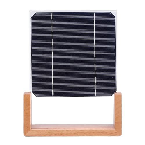 3 W Monokristallines Solarpanel, Pädagogische Solarzelle mit Hoher Umwandlungseffizienz, Mini-Photovoltaikzelle für den Naturwissenschaftlichen Unterricht, Heimdekoration von BAOFUYA