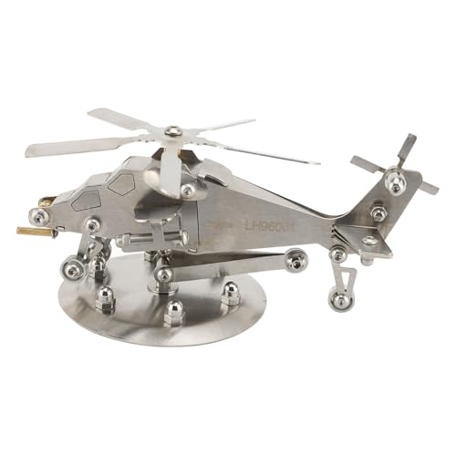 3D-Hubschrauber-Militärset, Hubschrauber-Flugzeugmodelle für Büro, Auto, Desktop, Zuhause, Schule, Arbeitszimmer, Dekoration von BAOFUYA