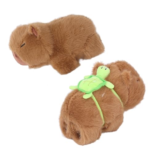 BAOFUYA Plüsch-Capybara-Puppe, Auto-Ornament, Niedliches Design, Multifunktionale Verwendung, Automobil-Capybara-Plüschpuppe für Kinder, Jungen und Mädchen von BAOFUYA