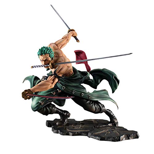 BAONIOU Anime Action Figure Monkey D Luffy & Roronoa Zoro,Jahrestag Edition Anime Spielzeug Modell Kinder von BAONIOU